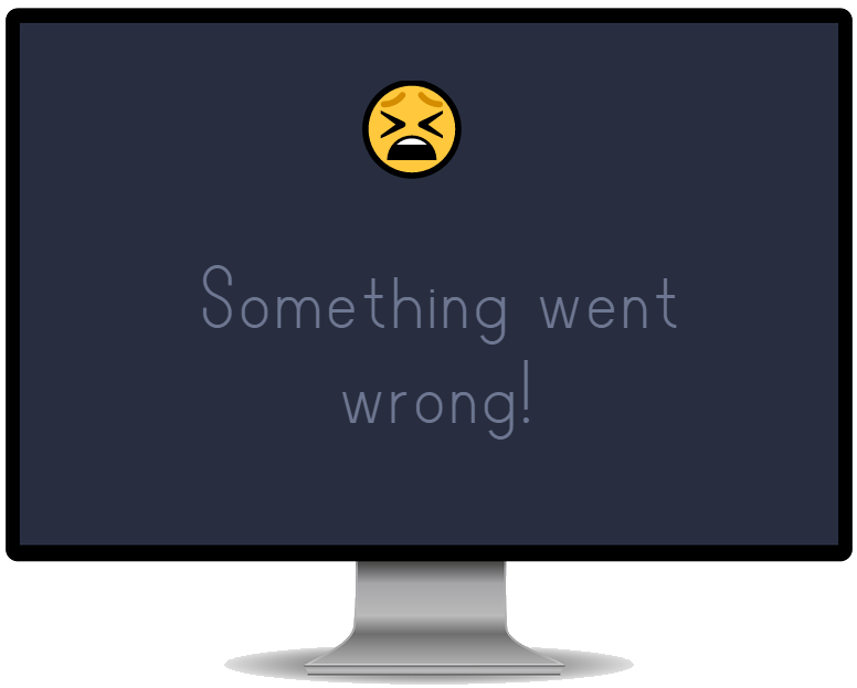 Somerthing went wreong!